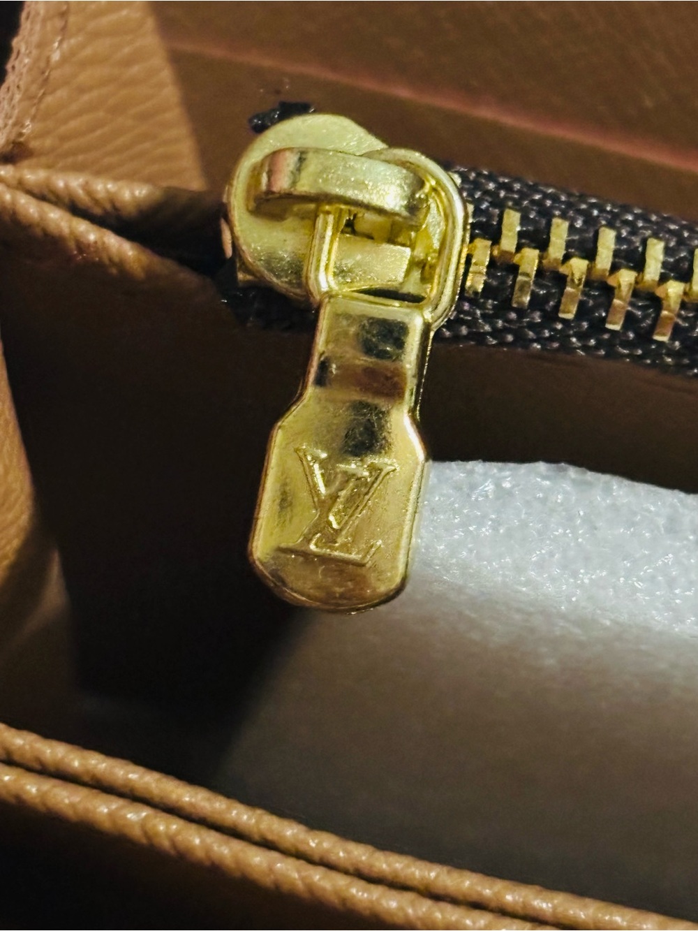 Brown Monogram Long Zip Wallet - Picture 6 of 8
